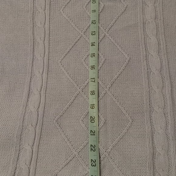 TRADITION Solid Collared Knit Sweater US 10-12 Size - Picture 4 of 9